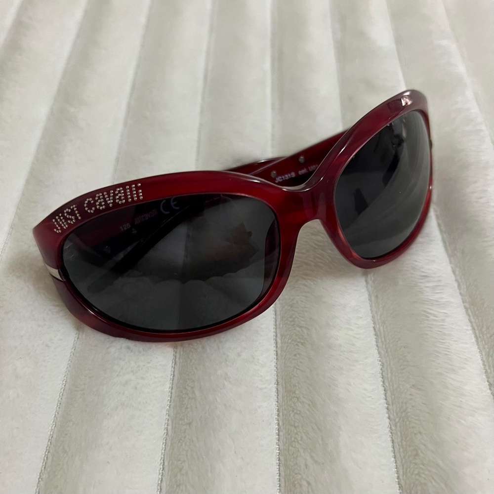 Roberto Cavalli Red Sunglasses - RARE Vintage